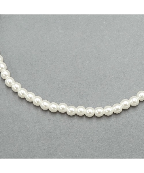 flower（フラワー）の「クラシカルパールネックレス（ネックレス・レディース・ブラック・FREE）」の4枚目の写真