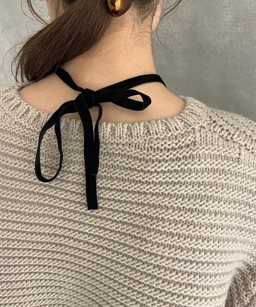 flower（フラワー）の「クラシカルパールネックレス（ネックレス・レディース・ブラック・FREE）」の15枚目の写真