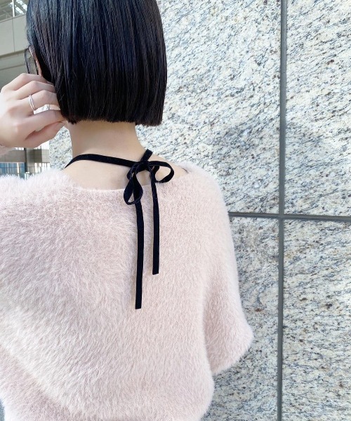 flower（フラワー）の「クラシカルパールネックレス（ネックレス・レディース・ブラック・FREE）」の19枚目の写真