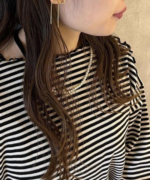 flower（フラワー）の「クラシカルパールネックレス（ネックレス・レディース・ブラック・FREE）」の20枚目の写真