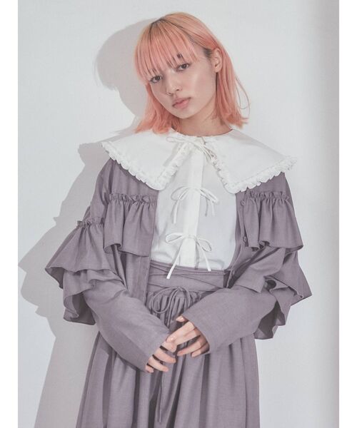 merry jenny（メリージェニー）の「ラッフルフリルジャケット