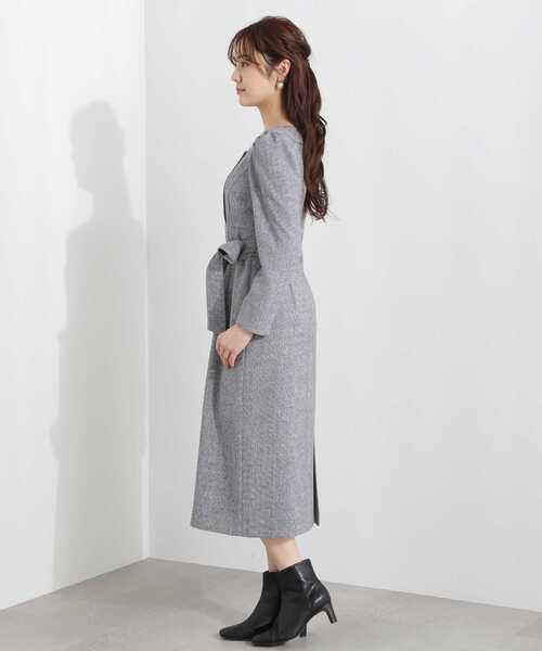 PROPORTION BODY DRESSING（プロポーションボディドレッシング）の「フロント釦タイトワンピース / 1213140107（ワンピース・レディース・グレー/ネイビー・X-SMALL/SMALL/MEDIUM）」の14枚目の写真