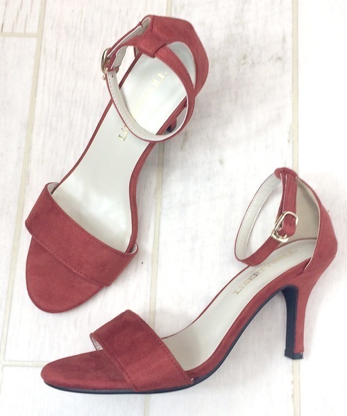 LibertyDoll(リバティードール)の「LibertyDoll/8cmヒール アンクルストラップサンダル(5431)(サンダル・レディース・ブラック系その他/ベージュ/マスタード/レッド/オレンジ/ブラウン/ブラック/グレー/シルバー/ネイビー/ゴールド/ホワイト/ラベンダー/ピンク・M/S/3L/LL/L/SS)」の12枚目の写真
