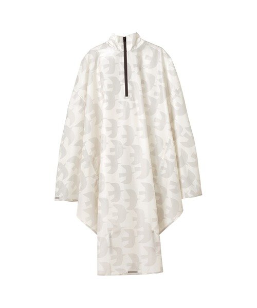 Wpc.（ダブリュピーシー）の「チャリーポンポン（レインコート/ポンチョ・レディース・ホワイト系その他/グレー系その他/ホワイト系その他2/ピンク系その他/ネイビー×ホワイト/ネイビー/ドット/ホワイト系その他3/ブラック系その他2/オフホワイト/ベージュ・FREE）」の4枚目の写真