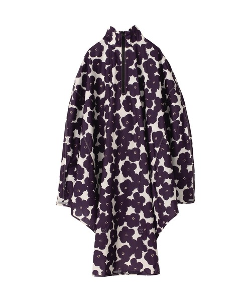 Wpc.（ダブリュピーシー）の「チャリーポンポン（レインコート/ポンチョ・レディース・ホワイト系その他/グレー系その他/ホワイト系その他2/ピンク系その他/ネイビー×ホワイト/ネイビー/ドット/ホワイト系その他3/ブラック系その他2/オフホワイト/ベージュ・FREE）」の9枚目の写真