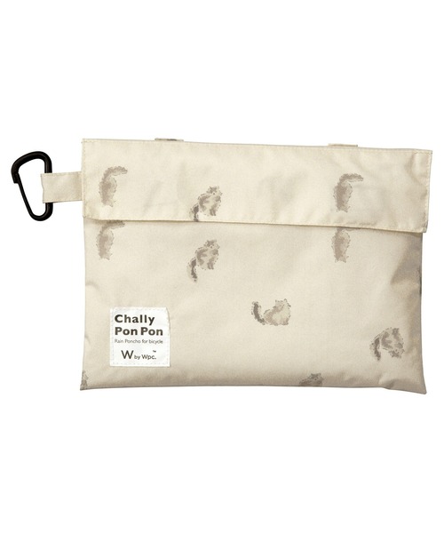 Wpc.（ダブリュピーシー）の「チャリーポンポン（レインコート/ポンチョ・レディース・ホワイト系その他/グレー系その他/ホワイト系その他2/ピンク系その他/ネイビー×ホワイト/ネイビー/ドット/ホワイト系その他3/ブラック系その他2/オフホワイト/ベージュ・FREE）」の14枚目の写真