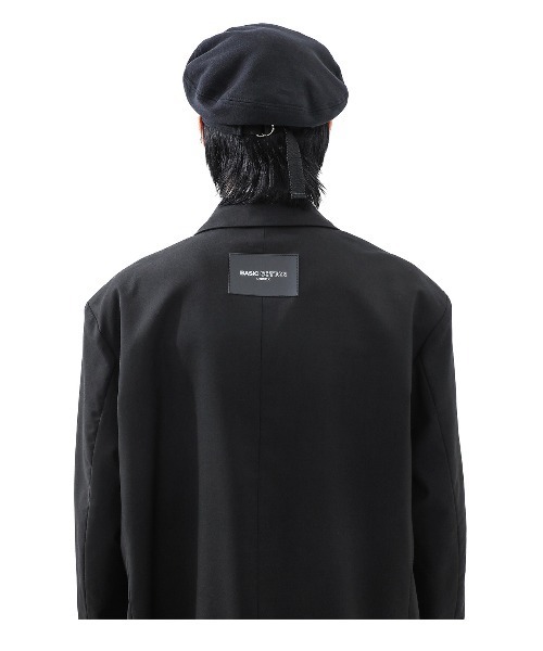 BASIC COTTON（ベーシックコットン）の「【BASIC COTTON / ベーシックコットン】BASIC NECK TIE /ネクタイ タイ ロゴネクタイ（ネクタイ・メンズ・ブラック・ONE SIZE）」の5枚目の写真