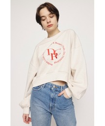 OVER EMBROIDERY SW オーバーサイズ ビッグサイズ エンブロイダリー スウェット トレーナー プルオーバー