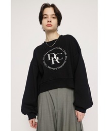 OVER EMBROIDERY SW オーバーサイズ ビッグサイズ エンブロイダリー スウェット トレーナー プルオーバー