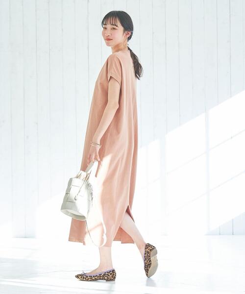 coen（コーエン）の「【WEB限定】リピT・USAコットンハイネックロングTシャツワンピース（ワンピース・レディース・ダークグレー/ブラウン/その他3/イエロー/その他1/ブラック・S/M）」の14枚目の写真