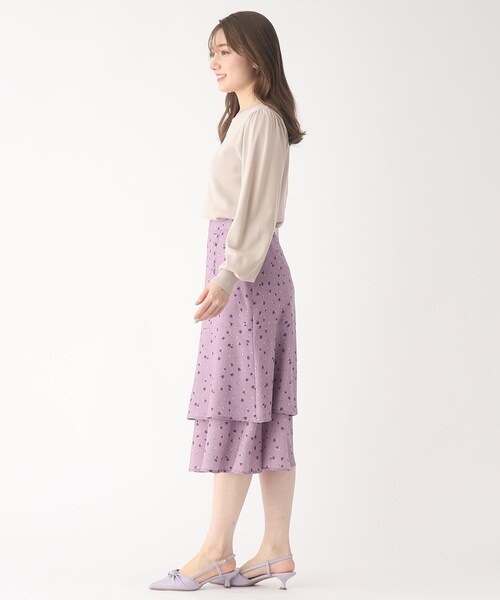 index（インデックス）の「◆フェイクパールニット【洗濯機洗い可】（ニット/セーター・レディース・ライトグレー/ネイビー/オフホワイト/ライトパープル/グリーン系・40/38/42/36）」の11枚目の写真