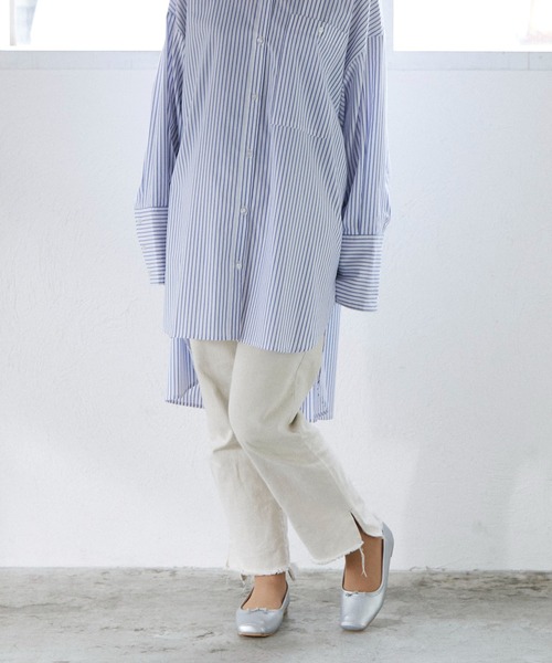 noyau（ノヤウ）の「スクエアトゥリボンバレエシューズ（バレエシューズ・レディース・ブラック/シルバー/アイボリー・S/L/M/LL）」の9枚目の写真