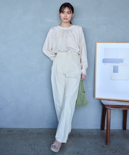 mysty woman（ミスティウーマン）の「ナロースポサン 188708（サンダル・レディース・ブラック/グレイッシュベージュ/ダークブラウン・MEDIUM/LARGE）」の16枚目の写真