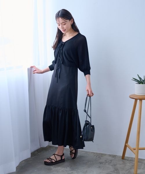 mysty woman（ミスティウーマン）の「ナロースポサン 188708（サンダル・レディース・ブラック/グレイッシュベージュ/ダークブラウン・MEDIUM/LARGE）」の20枚目の写真