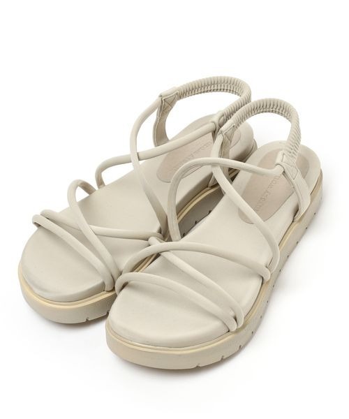 mysty woman（ミスティウーマン）の「ナロースポサン 188708（サンダル・レディース・ブラック/グレイッシュベージュ/ダークブラウン・MEDIUM/LARGE）」の5枚目の写真