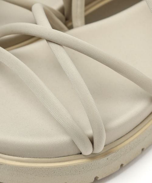 mysty woman（ミスティウーマン）の「ナロースポサン 188708（サンダル・レディース・ブラック/グレイッシュベージュ/ダークブラウン・MEDIUM/LARGE）」の19枚目の写真