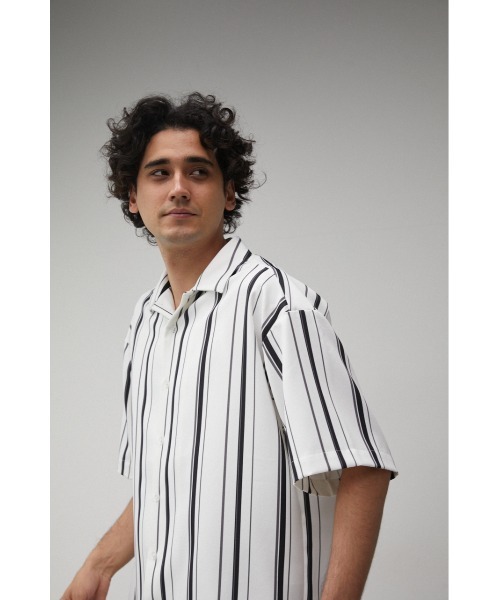 AZUL by moussy（アズールバイマウジー）の「MULTI STRIPE CREPE