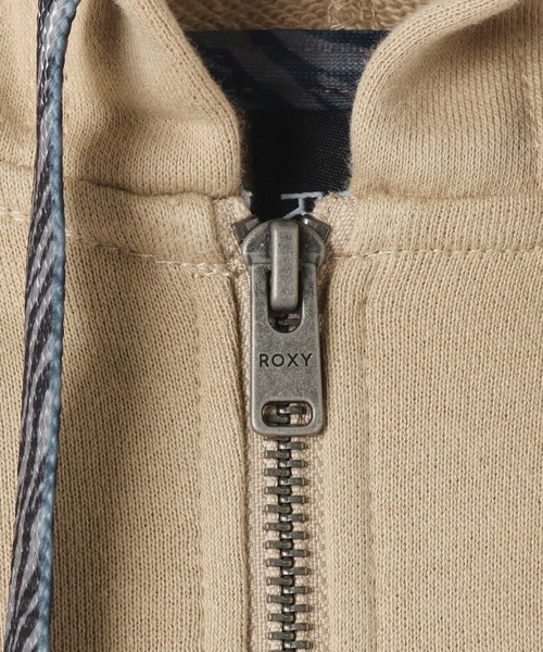ROXY（ロキシー）の「ROXY SINCE1990 ZIP/ロキシーバックプリントジップアップパーカー（パーカー・レディース・グレー/ブラック/ベージュ・MEDIUM/LARGE）」の15枚目の写真