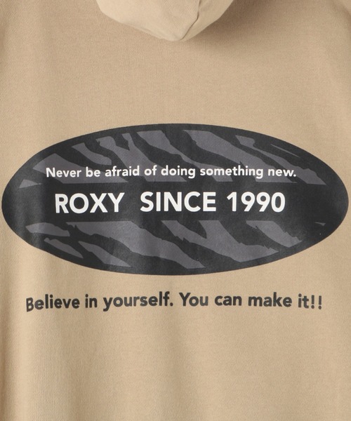 ROXY（ロキシー）の「ROXY SINCE1990 ZIP/ロキシーバックプリントジップアップパーカー（パーカー・レディース・グレー/ブラック/ベージュ・MEDIUM/LARGE）」の16枚目の写真