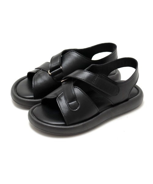 SOROTTO（ソロット）の「ふわふわインソールのフラットサンダル（サンダル・キッズ・ライトブラウン/ブラック/ゴールド/パープル/ホワイト・16.0cm/17.0cm/18.0cm/19.0cm/20.0cm/21.0cm/22.0cm）」の13枚目の写真