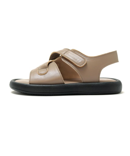 SOROTTO（ソロット）の「ふわふわインソールのフラットサンダル（サンダル・キッズ・ライトブラウン/ブラック/ゴールド/パープル/ホワイト・16.0cm/17.0cm/18.0cm/19.0cm/20.0cm/21.0cm/22.0cm）」の22枚目の写真