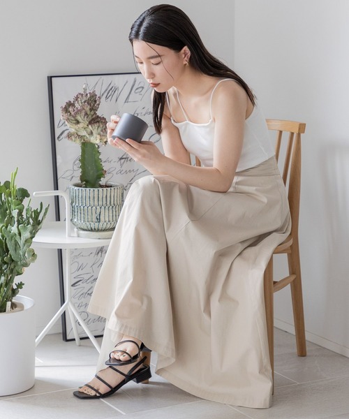 LOWRYS FARM（ローリーズファーム）の「スタイルUPカップアシメＳＴ　177888（タンクトップ・レディース・アイボリー/その他/ブラック/ブラック系その他・FREE）」の13枚目の写真