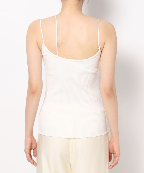 LOWRYS FARM（ローリーズファーム）の「スタイルUPカップアシメＳＴ　177888（タンクトップ・レディース・アイボリー/その他/ブラック/ブラック系その他・FREE）」の16枚目の写真