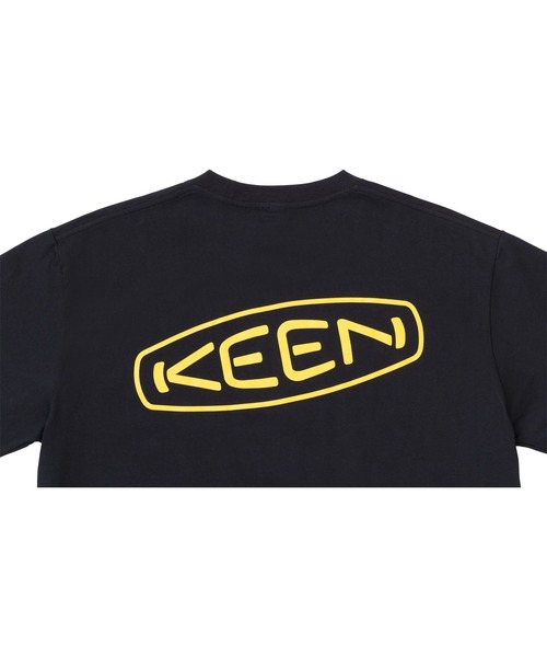 KEEN(キーン)の「OC/RP C&B LOGO TEE / オーシーアールピー シーアンドビー ロゴ ティー(Tシャツ/カットソー・メンズ・ブラック・S/M/L/XL)」の4枚目の写真