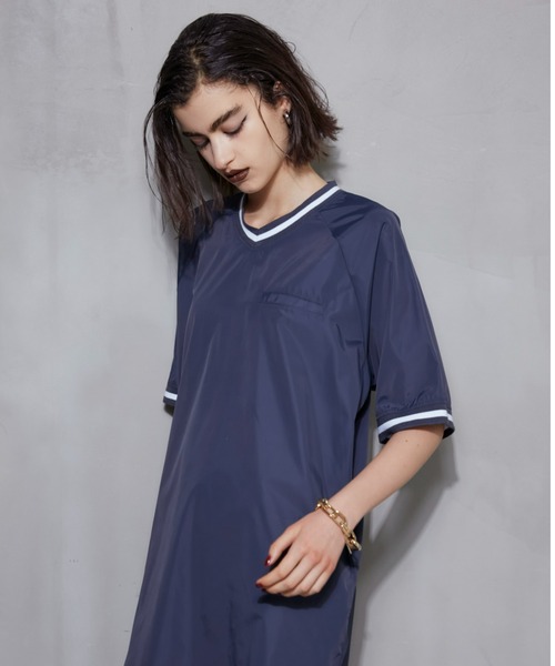 WONEM(ウォンエム)の「frostedラインミニワンピース(ワンピース・レディース・カーキ/ネイビー・FREE)」の17枚目の写真