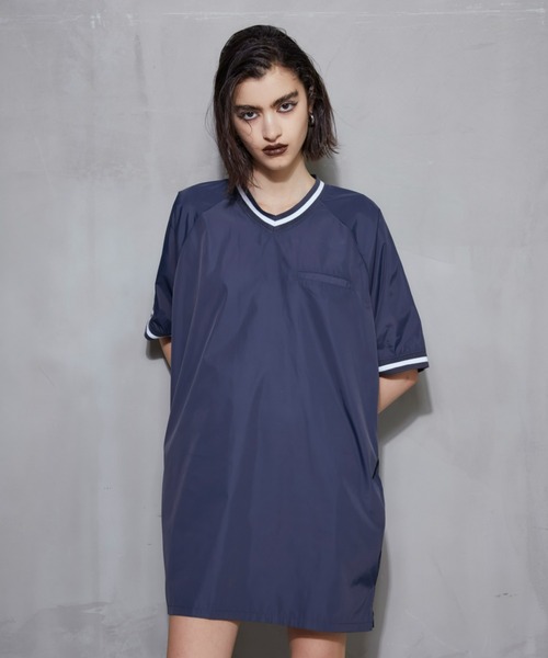WONEM(ウォンエム)の「frostedラインミニワンピース(ワンピース・レディース・カーキ/ネイビー・FREE)」の16枚目の写真