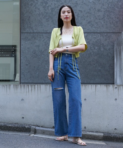 COLONY 2139(コロニートゥーワンスリーナイン)の「チェーントングサンダル(サンダル・レディース・オフホワイト/ブラック・SMALL/LARGE/MEDIUM)」の7枚目の写真