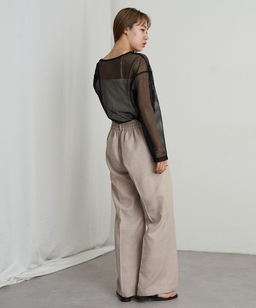 COLONY 2139(コロニートゥーワンスリーナイン)の「チェーントングサンダル(サンダル・レディース・オフホワイト/ブラック・SMALL/LARGE/MEDIUM)」の5枚目の写真