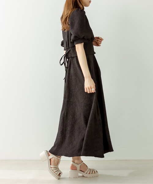 大きいサイズ、OLIVE des OLIVE、フレアスカート OLIVE des OLIVE（オリーブデオリーブ）の「フロントZIPフレア