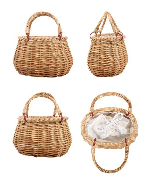 KOBE LETTUCE（コウベレタス）の「ラタン素材サークルorスクエアカゴバッグ（かごバッグ・レディース・その他1/その他2・FREE）」の15枚目の写真