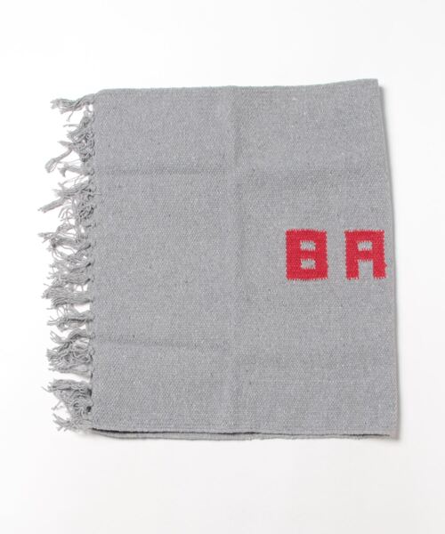 PUEBCO（プエブコ）の「HANDLOOMED RECYCLE YARN BATH MAT（ラグ/マット・メンズ・ライトグレー/ホワイト/ネイビー・ONE SIZE）」の11枚目の写真