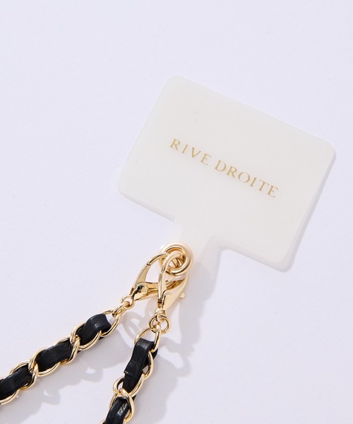 RIVE DROITE（リヴドロワ）の「チェーンストラップ（スマホグッズ・レディース・ブラック/ベージュ・FREE）」の11枚目の写真