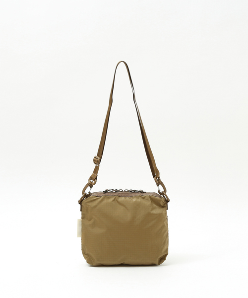 WILDERNESS EXPERIENCE(ウィルダネスエクスペリエンス)の「【WILDERNESS EXPERIENCE/ウィルダネスエクスペリエンス】SACOSH S/サコッシュ/ユニセックス(ショルダーバッグ・メンズ・ブラック/ネイビー/その他/ダークベージュ・フリー)」の5枚目の写真