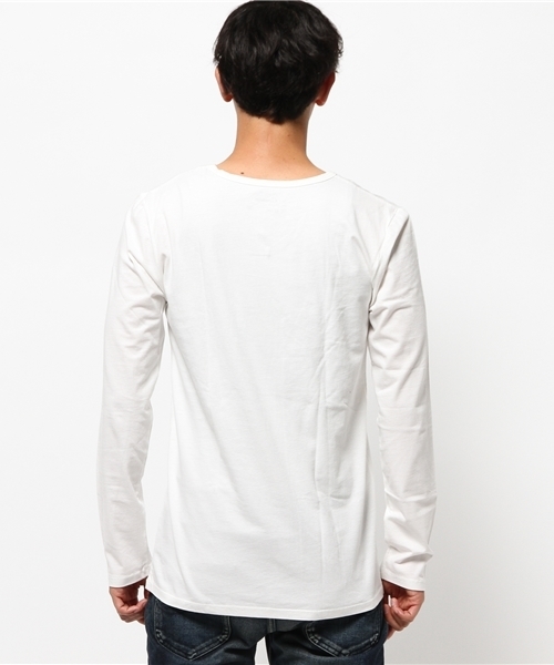 OUTLET(アウトレット)の「【Ciaopanic】30インナーVP/OL/S(Tシャツ/カットソー・メンズ・ブラック/ロイヤルブルー/ホワイト・MEDIUM/LARGE)」の6枚目の写真