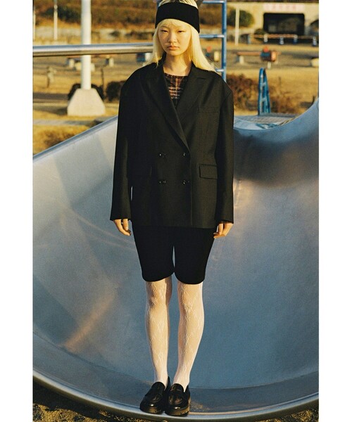 Ray BEAMS（レイビームス）の「I Hate Monday / flower lace ストッキング white（タイツ/ストッキング・レディース・ホワイト・ONE SIZE）」の3枚目の写真