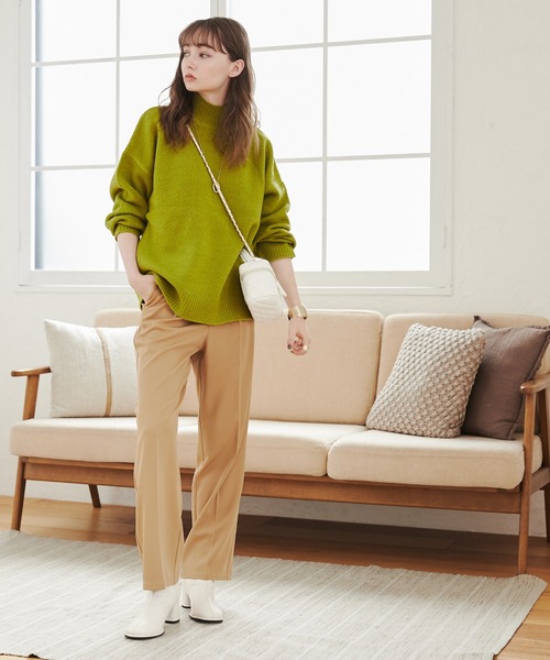 ANGIE（アンジー）の「スクエアトゥストレッチブーツ（ブーツ・レディース・アイボリー/ブラック・MEDIUM/LARGE/X-LARGE）」の19枚目の写真