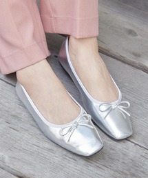 RogerVivier シルバーバレエシューズ RogerVivier シルバーバレエシューズ RogerVivier シルバー