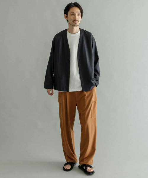 URBAN RESEARCH（アーバンリサーチ）の「ダブルクロスワンタックカーゴパンツ（カーゴパンツ・メンズ・オリーブ/ブラウン/ブラック/グレー系その他・LARGE/MEDIUM）」の10枚目の写真