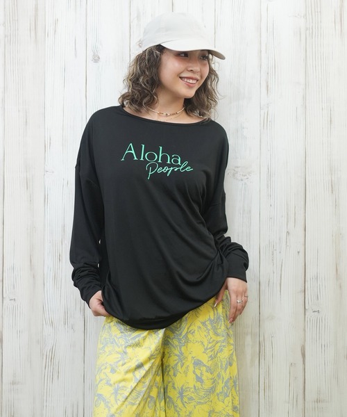 セール】ALOHA PEOPLE/アロハピープル ロンT/ラッシュガード