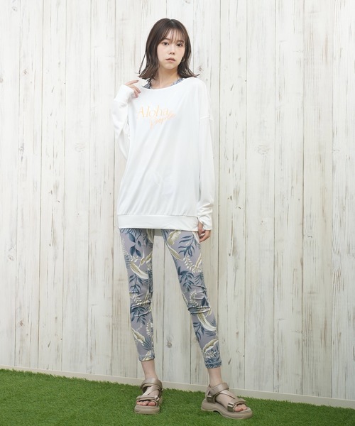 セール】ALOHA PEOPLE/アロハピープル ロンT/ラッシュガード/水陸両用