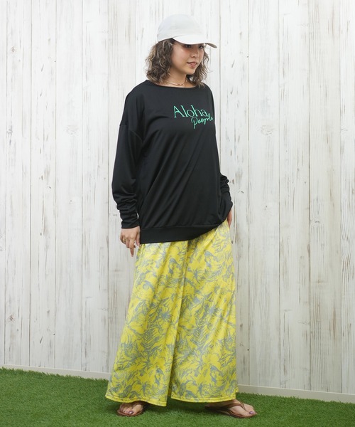 セール】ALOHA PEOPLE/アロハピープル ロンT/ラッシュガード/水陸両用