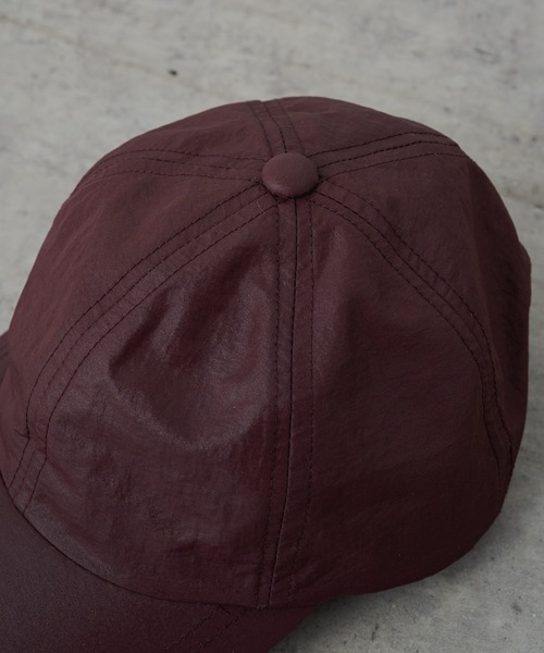 earthy（アーシー）の「【撥水】レザーナイロンキャップ（キャップ・レディース・ブラック/ブラウン・ONE SIZE）」の12枚目の写真