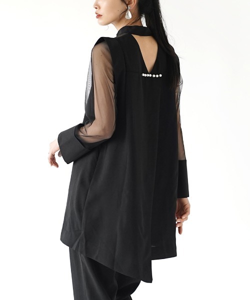 新品未使用　SNIDEL シアーチュニックブラウス　eimy Darich 新品未使用 SNIDEL シアーチュニックブラウス eimy Darich シャツ