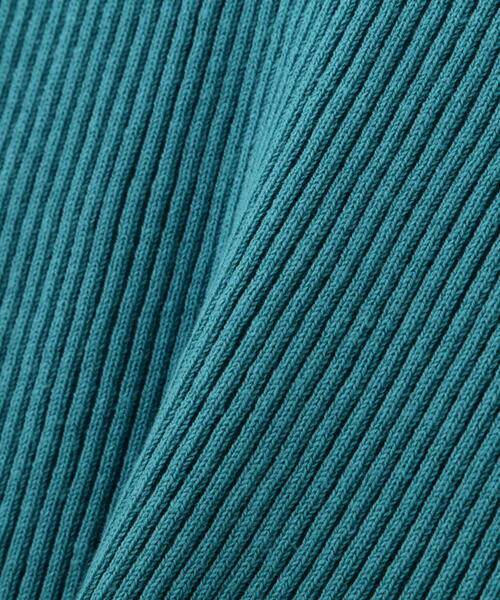 FREE'S MART（フリーズマート）の「◇[洗える]マシンウォッシャブルオーガニックコットン長袖ニット（ニット/セーター・レディース・パープル/ホワイト/ブラック/グリーン・FREE）」の8枚目の写真