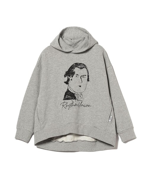 こども ビームス(コドモビームス)の「RHYTHM UNION / イラスト フーディ 23(120~160cm)(スウェット・キッズ・ピンク/サックスブルー/グレー・120/130/140/150/160)」の18枚目の写真