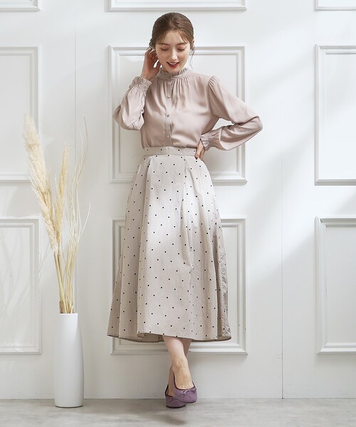 couture brooch（クチュールブローチ）の「◆フラットバレエシューズ（その他シューズ・レディース・ブラック/ライトパープル/ライトベージュ/レッド系1・35/45）」の8枚目の写真